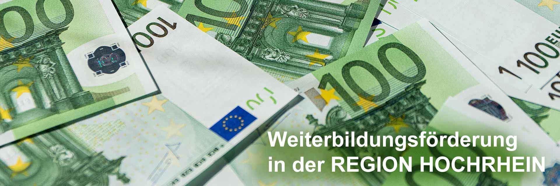 Weiterbildungsförderung Hochrhein - Förderprogramme im Überblick